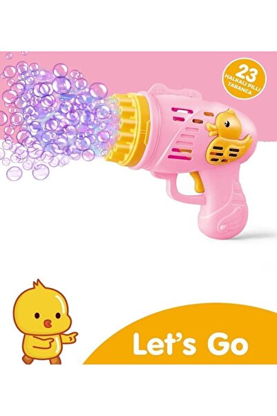 Genel Markalar Çok Delikli Pilli Köpük Atan Tabanca Oyuncağı 23 Delikli Bubbl...