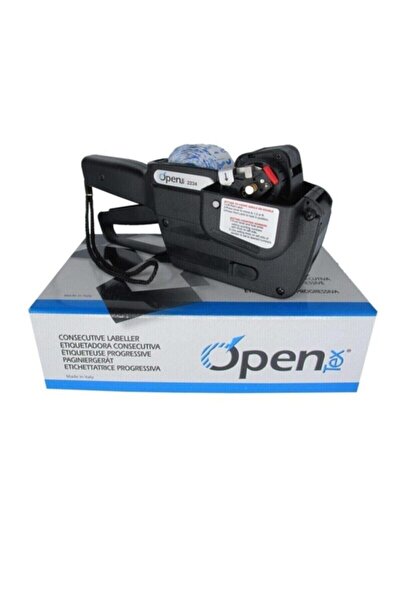 Genel Markalar İfaş Open Meto Makinesi 7 Hane 12 X22 Etiket Ölçüsü