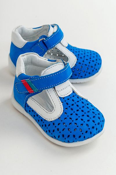 mnpc Unisex Children's Sax-white Leather First Step Shoes with Orthopedic Support