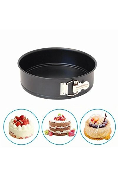 Genel Markalar Patisse Yuvarlak Kelepçeli Altı Çıkan Pasta Kek Kalıbı 6.5X22 CM