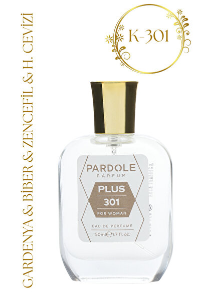 PARDOLE K-301 Çiçeksi, Baharatlı Favoris Kadın Parfüm - 50 ml - Gardenya, Bib...
