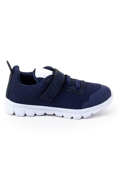 mnpc Unisex Kids Navy Blue Orthopedic Supported Children's Sports Shoes