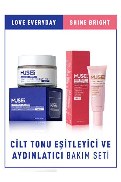 MuseLab Cilt Tonu Eşitleyici ve Aydınlatıcı Bakım Seti