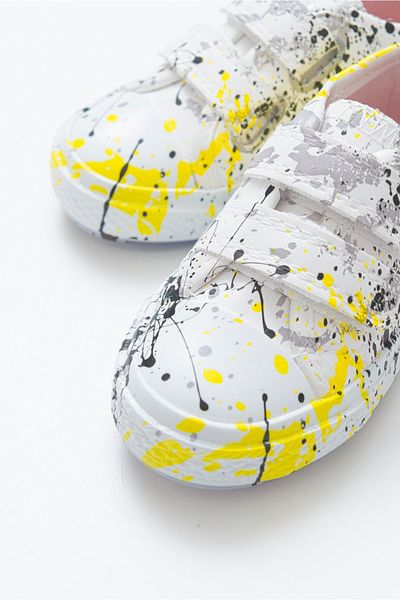mnpc Unisex Kids Painted Orthopedic Supported Sports Shoes
