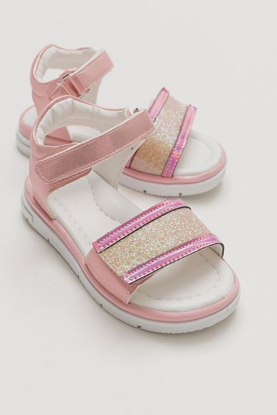 mnpc Girl's Powder Orthopedic Supported Children's Sandals