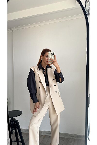 MADAME MELEK Vest and Trousers Set