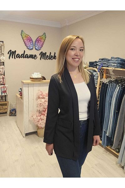 MADAME MELEK Двоен двоен блейзър цекет
