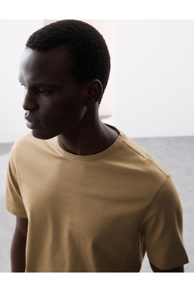 Marks & Spencer Pure Supima® Slim Fit Premium Pamuklu T‑Shirt