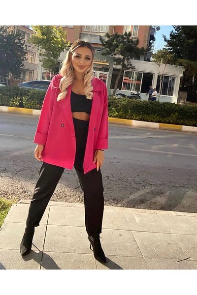 MADAME MELEK Oversized Blazer Jacket