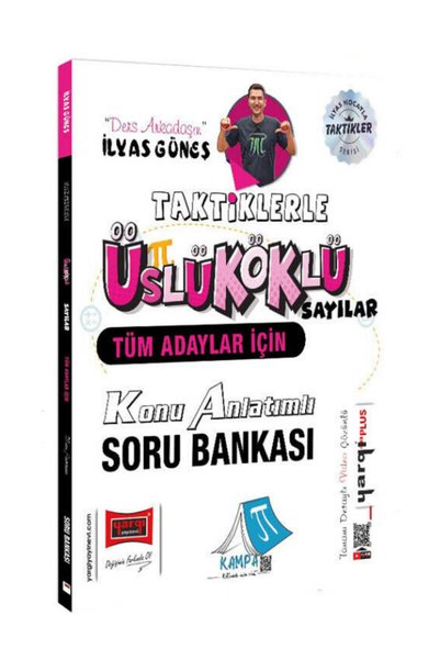 Yargı Yayınları Taktiklerle Tüm Adaylar İçin Matematik Taktiklerle Konu Anlatımlı Soru İlyas Güneş Seti
