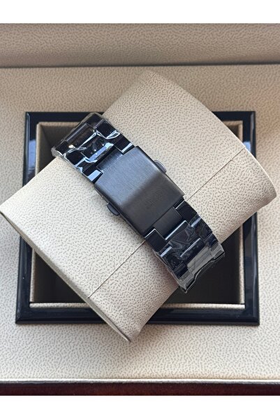 Tulpar Premium Series Steel Cord Black Color Black Dial Men's Wrist Watch