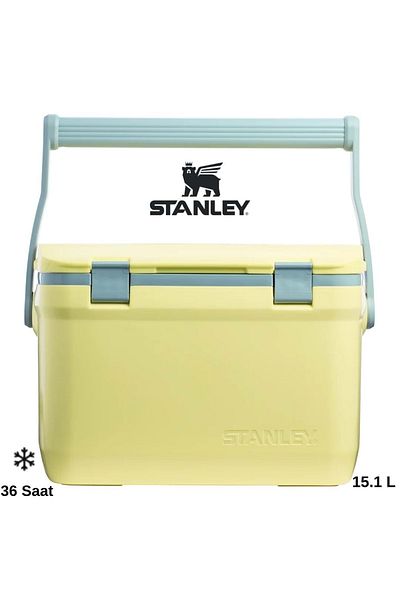 Stanley حقيبة حرارية دولاب أدفنتشر سهلة الحمل في الهواء الطلق، زجاجة مياه سعة 15.1 لتر باللون الأصفر