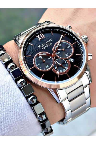 Ferrucci Men's Wristwatch 3 Atm Water Resistance
