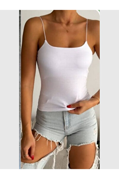 MODA Body lung pentru femei cu bretele din frânghie