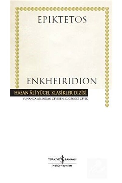 TÜRKİYE İŞ BANKASI KÜLTÜR YAYINLARI Enkheiridion