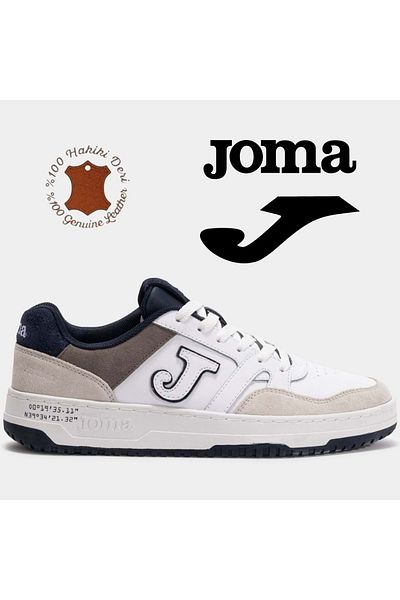 Kocamanlar Ayakkabı Joma C.Attica 2506-2503 Sneaker Γνήσιο δέρμα Ανδρικά Αθλητικά Παπούτσια ΛΕΥΚΟ