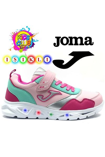 Joma STAR JR 2413 - حذاء كاجوال للأطفال باللون الوردي