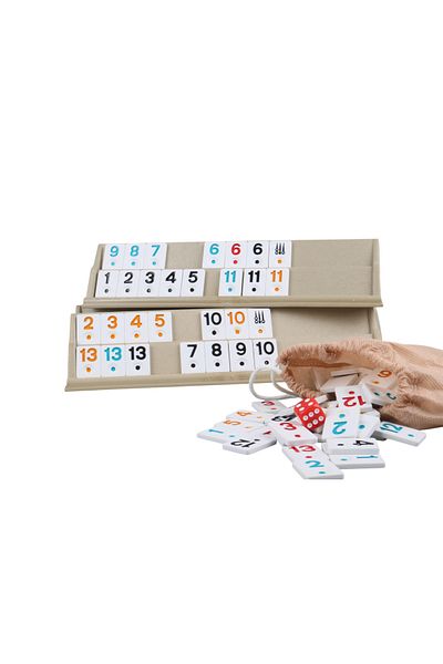 Sera Oyun Aletleri Mini Okey Set (Melamine Stone) Width: 8.2 cm Length: 32 cm Height: 6.5 cm