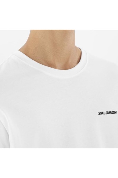 Salomon Logo Tee Tricou pentru bărbați LC2522 Tricou pentru bărbați ALB