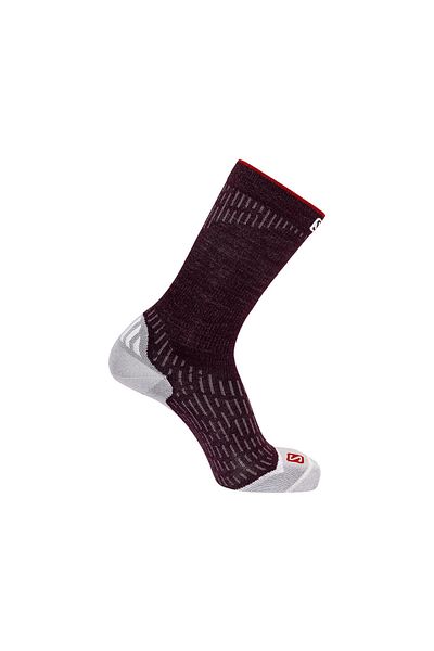 Salomon Ultra Crew Socks - Red