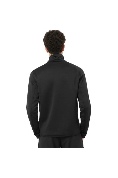 Salomon C23008 Sntial Midfleece Fz Men's Fleece - Black