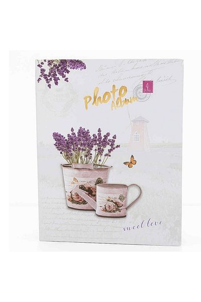 PUFO Album foto în cutie Puff Lavender Time, 27 x 21 cm