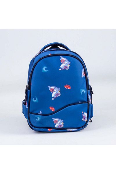 IGOR BP10002-SHR-BLUE SHR-SHARK - Rucsac pentru școala primară