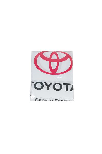 Toyota Car Seat Covers 2pcs – Dust & Dirt Protection For Service Center & Daily Use White