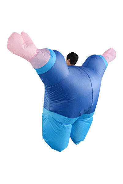 Generic Sailor Role Play Inflatable Costume, Seaman Funny Performance Costume, With Air Pump