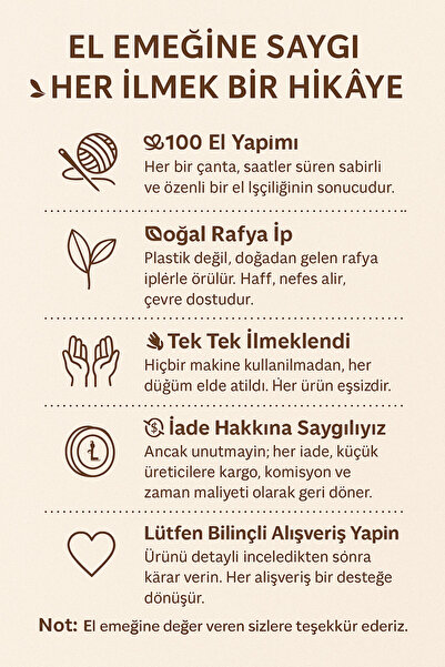 BY MİMİMU Ръчно изработена чанта с рафия и въже