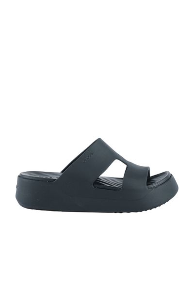 Crocs Γυναικείες μαύρες παντόφλες Getaway Platform (209409-001)