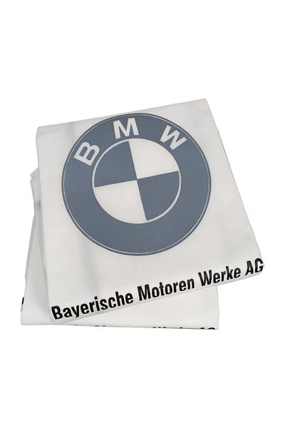 BMW Car Seat Covers 2pcs – Dust & Dirt Protection For Service Center & Daily Use Gray