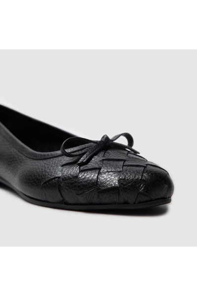 TOGO Siyah Floater Kadın Babet