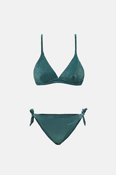 Amarelle Bali Green Unfilled Triangle Bikini Suit