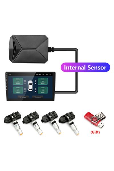 Choice Built-in Sensor Srnubi Android Tpms For Car Radio Dvd Player Tire Pressure Alarm Monitoring System S