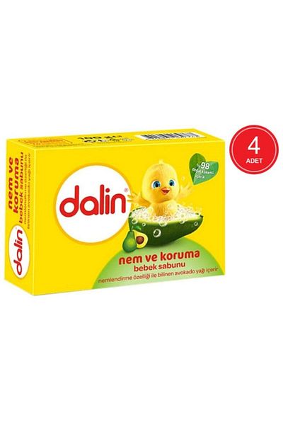 Dalin Soap 100Gr Moisture and Protection X4 Pieces