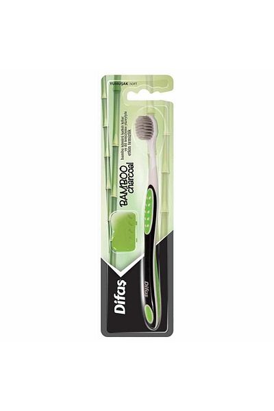 Difaş Pro Clinic Style Bamboo Toothbrush