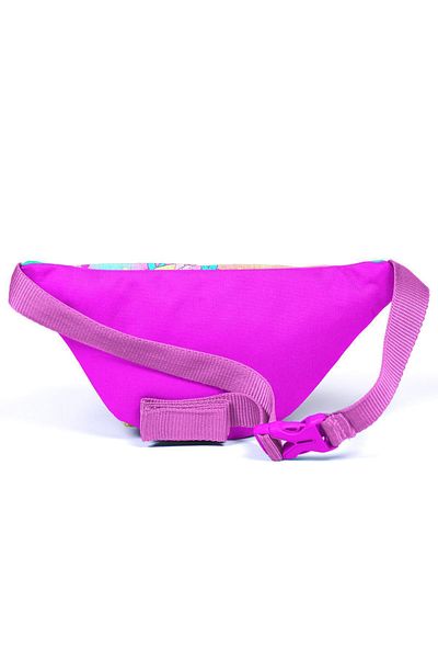 Coral High 11524 Model Colorful Cat Patterned Ice Cream Children's Waist Bag