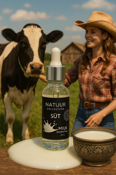 Natuur Collection Süt Milk Esans Uçucu Yağ Doğal Yoğun Koku Buhurdanlık Difüz...