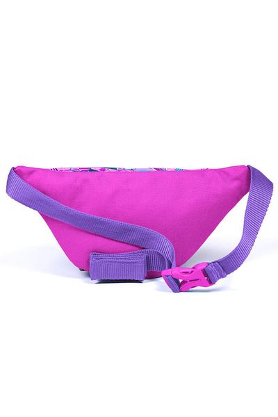 Coral High Graffiti Patterned Children's Waist Bag - 11512