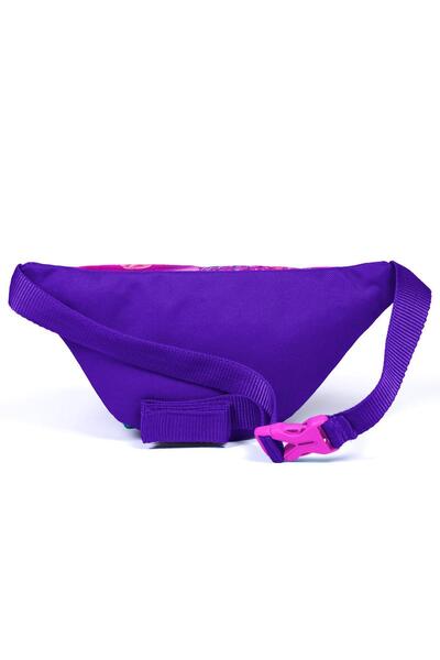 Coral High Geantă pentru copii cu model broasca țestoasă roz violet - 11508