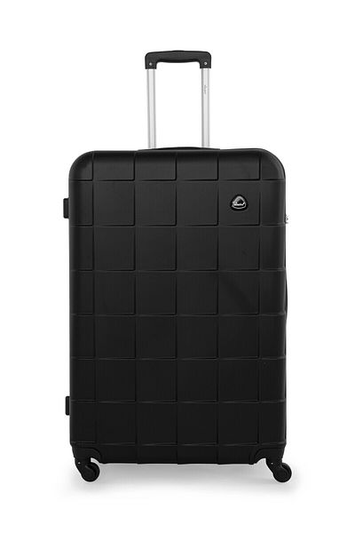 Senator Travel Bag Suitcase A207 Hard Casing Cabin Luggage Trolley Black