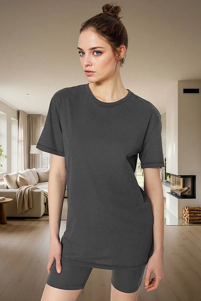 PayBuy Women's Galaxy Pattern Cotton Short Sleeve Pajamas Set Professional Appearance Elegant Design