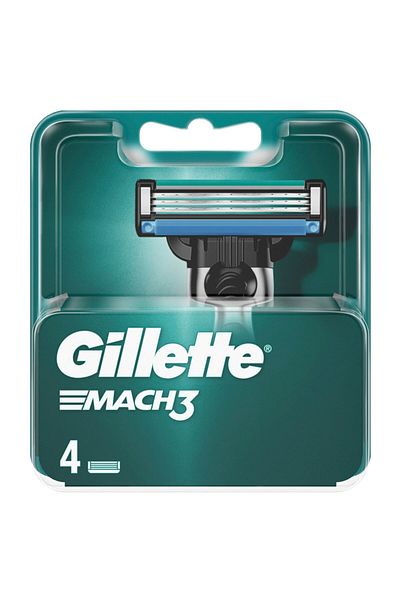 Gillette Mach3 Replacement Shaving Blade Set of 4