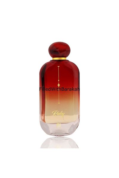 Ahmed Al Maghribi Ruby 100ML | Longlasting Unisex | Citrus Rosy | Vanilla | Woody