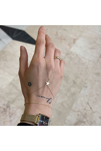 EnginGold 14k Altın Yıldız Figürlü Şahmeran