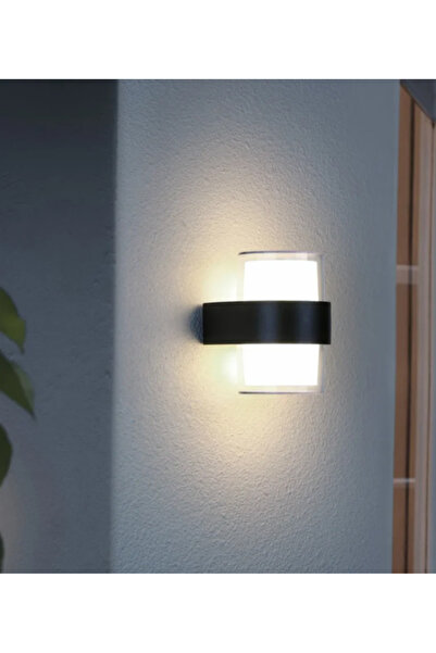 LUXXO Led Indoor/outdoor Wall Lamp, Saturn, Ip65, 10w