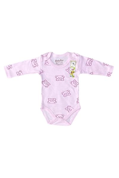 Necix's Hello Printed Zipper Long Sleeve Zibin Pink