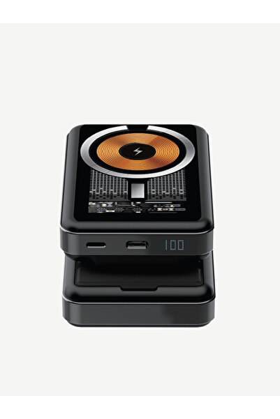 Linktech WP23 Strong Magsafe PD 22.5W 10000mAh Kablosuz 15W Powerbank