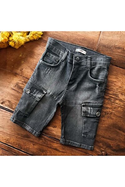 RİNDO KİDS πλαϊνή τσέπη ΤΕΜΑΧΙΑ ΤΖΙΝ ΚΑΠΡΙ Μαύρο